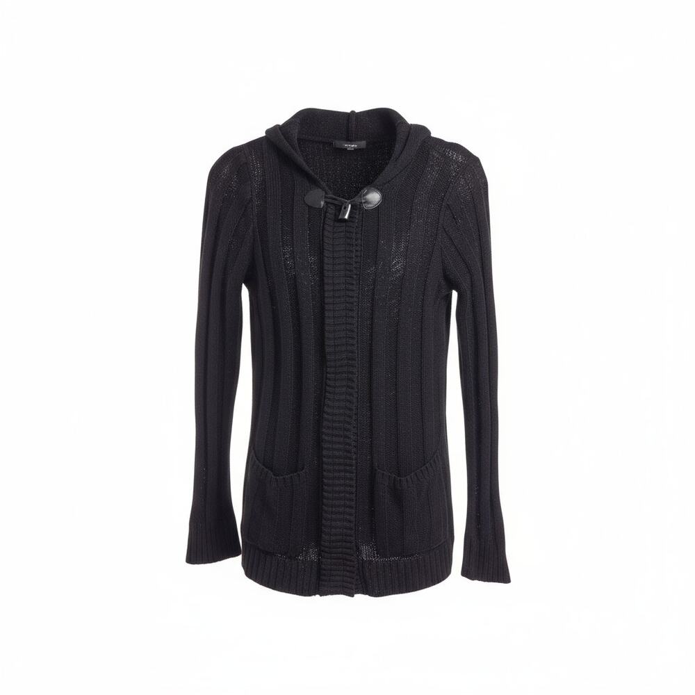 Susie Rose Cardigan Toggle Clasp Juniors size 11/13 Black